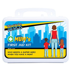 MUM'S 2 Series Plastic Waterproof First Aid Kit 13 x 21 x 7.5cm
