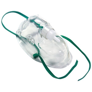 Oxygen Therapy Mask without Tubing - Adult (GST FREE)