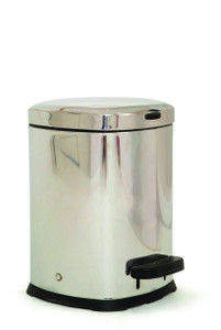 Stainless Steel Pedal Bin 12L 24.5cm x 33cm x 41cm(H), Each