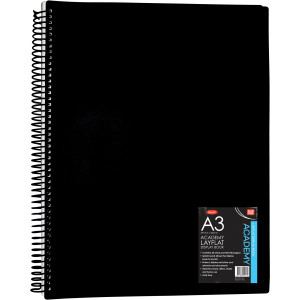 Jasart Academy Display Book Layflat A3 20 Pockets