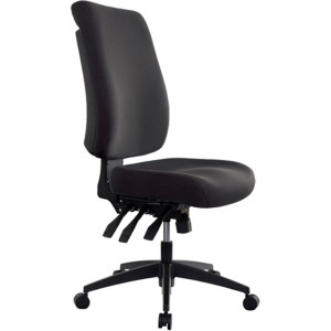 Buro Tidal Office Chair High Back No Arms Seat Slide Black Fabric Seat and Back
(Approx ETA 7 -10 Working Days)