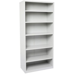 GO OPEN BAY SHELVING UNIT SILVER GREY H2200XW915XD460MM
