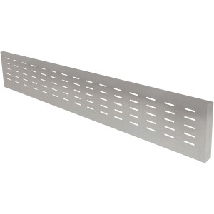 Span Desk Steel Modesty Panel Requires Rapid Span Legs to Make 1200W Desk Silver Grey