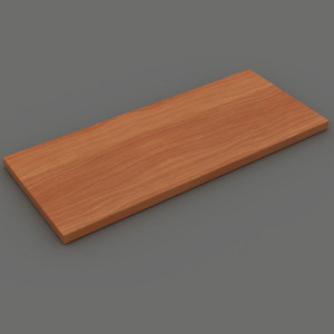 OM Classic Melamine Desk Top Only 1800Wx900mmD Cherry