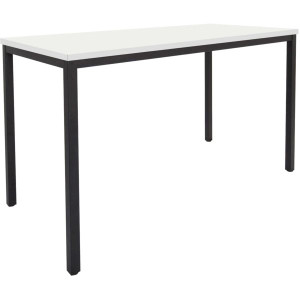 Rapidline Tall Drafting Table 1500Wx750Dx900mmH Black Frame Natural White Top