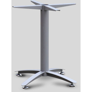 ROUND MEETING TABLE FRAME D 900-1200mm Silver