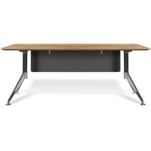 NOVARA RECTANGULAR DESK W 1800 x D 900 x H 750mm Zebrano