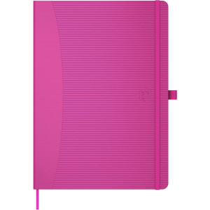 Oxford Signature Notebook A5 Hardback Ruled 160 Pages Fuchsia