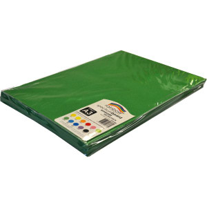 Rainbow Spectrum Board A3 220gms Emerald 100 Sheets