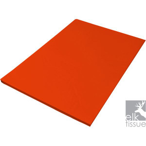 Elk Tissue Paper 500x750mm Burnt Orange 500 Sheets Ream