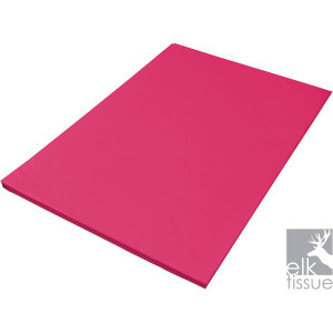 Elk Tissue Paper 500x750mm Cerise 500 Sheets Ream