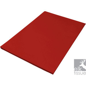 Elk Tissue Paper 500x750mm Scarlet Red 500 Sheets Ream