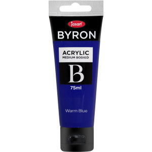 Jasart Byron Acrylic Paint 75ml Warm Blue