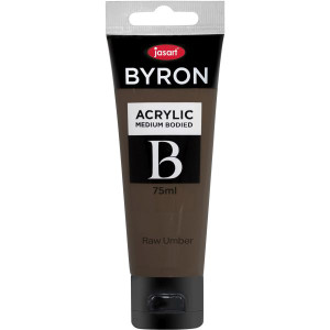 Jasart Byron Acrylic Paint 75ml Raw Umber