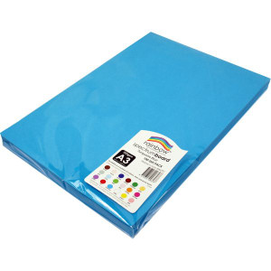 Rainbow Spectrum Board A3 220gsm Turquoise 100 Sheets