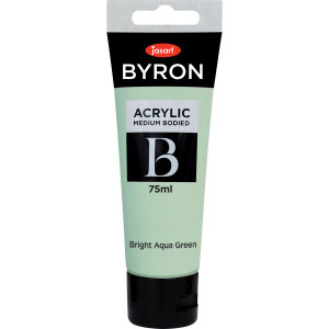 Jasart Byron Acrylic Paint 75ml Bright Aqua Green