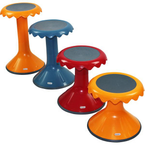 Bloom Stool 450mm High Blue