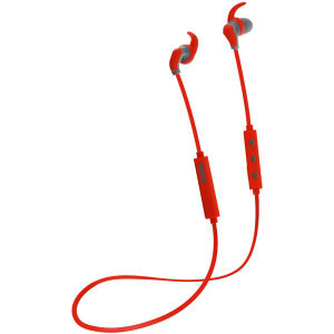 MOKI HYBRID BLUETOOTH EARPHONES Red