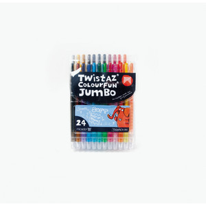 TWISTAZ JUMBO CRAYONS, WALLET 24 MICADOR