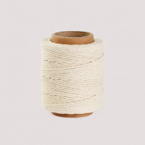 COTTON TWINE 235M MED NATURAL FIBRE (MIN 6 ROLLS)