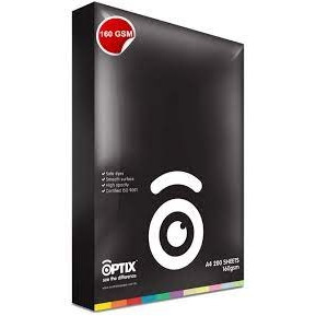 Quill Card A4 160gsm - Black, Pack of 200 (193768)