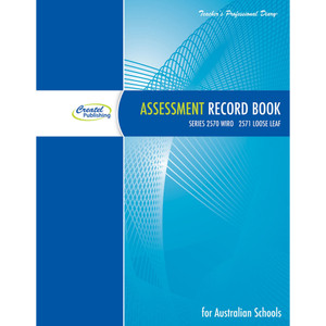 ASSESSMENT RECORD BOOK 2570 WIRO BOUND