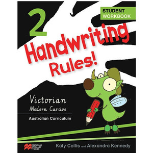 HANDWRITING RULES - YEAR 2 VICTORIAN BEGINNERS MODERN CURSIVE- ISBN: 9781458650313