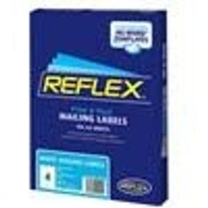 REFLEX MAILING LABEL 4 PER SHEET 99.1 X 139MM