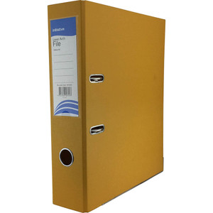 INITIATIVE LEVER ARCH FILE PP A4 YELLOW *** While Stocks Last - please enquire to confirm availability ***