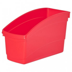 Plastic Book Tub - Red