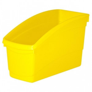 Plastic Book Tub - Yellow