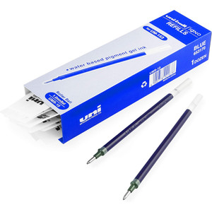 UNIBALL REFILL UM153 BROAD Blue Box of 12