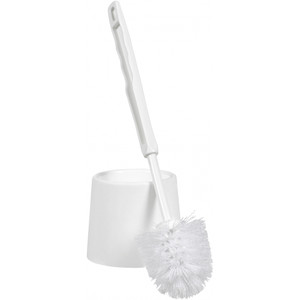CLEANLINK TOILET BRUSH AND POT WHITE