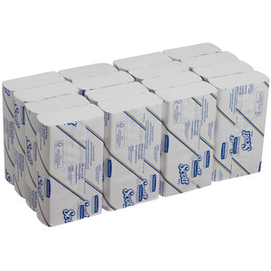 Scott Slimfold Hand Towels 5856 Folded Paper Hand Towels 110 Paper Towels Carton of 16 Packs
