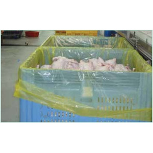 Jumbo Bag Pallet Liners Natural 210 (L) x 122 (W) +120 (G) cm Roll of 50