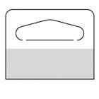 Hang Sell Fastener 400 grams (500 units)
DAD03 - 32mm x 40mm