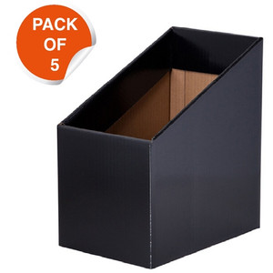 Book Box - Black - Pack of 5