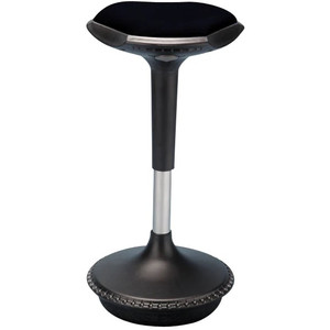 SIT STAND PERCHING STOOL BLACK