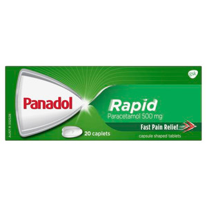 PANADOL CAPLETS RAPID 20S