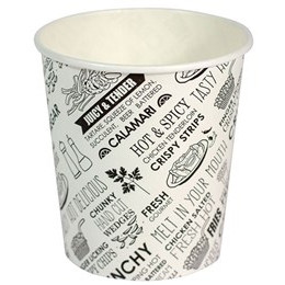 Chip Cup Deli Print 12oz Carton of 1000