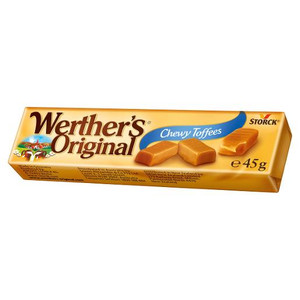 WERTHERS CARAMEL CHEWS ROLL 45GM