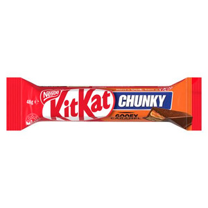 NESTLE KIT KAT CHUNKY CARAMEL CHOCOLATE BAR 48GM