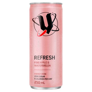 V ENERGY PINEAPPLE & WATERMELON ENERGY DRINK 250ML