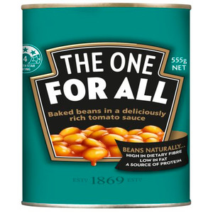 HEINZ BAKED BEANS IN TOMATO SAUCE 555GM