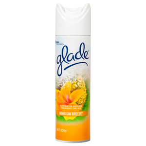 GLADE HAWAIIAN BREEZE AIR FRESHENER AEROSOL 200GM