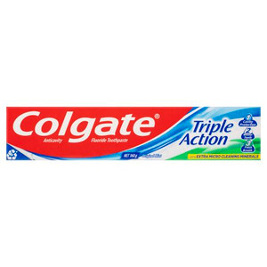 COLGATE TOOTHPASTE TRIPLE ACTION 160GM