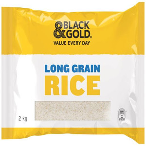 BLACK & GOLD RICE LONG GRAIN 2KG