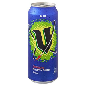 V ENERGY DRINK BLUE CAN 500ML