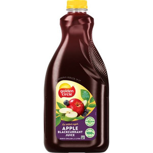 GOLDEN CIRCLE APPLE BLACKCURRENT FRUIT JUICE 2L