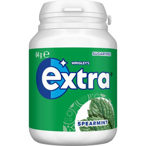 WRIGLEYS EXTRA SPEARMINT 46 PIECE PELLET BOX 64GM